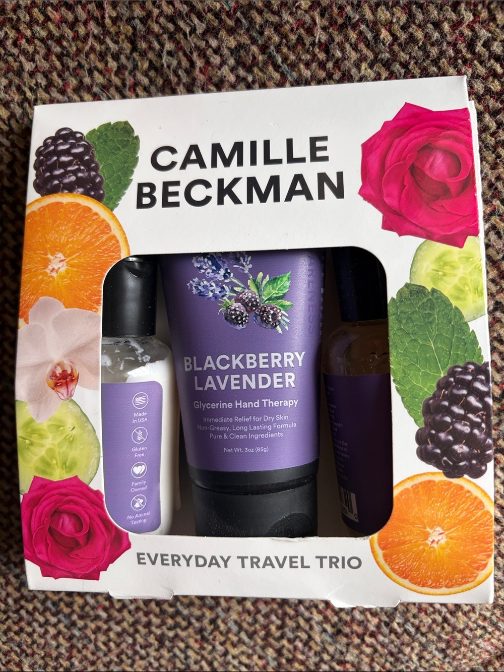 Blackberry Lavender Everyday Travel Trio - Purple